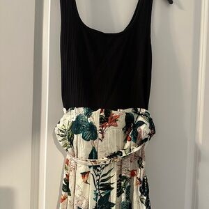 SHEIN Black and Floral Romper